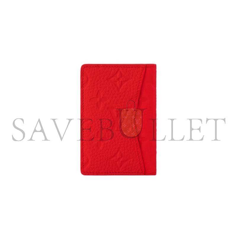 LOUIS VUITTON POCKET ORAGNIZER TAURILLON M83069 (11.1*7.5*1cm)